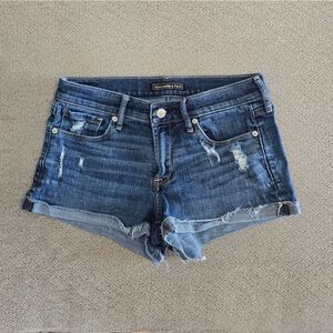 Ambercrombie & Fitch Distressed Jean Shorts - Size 2/26